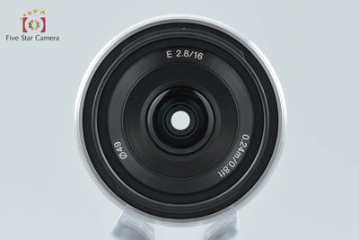 【中古】SONY ソニー E 16mm f/2.8 SEL16F28