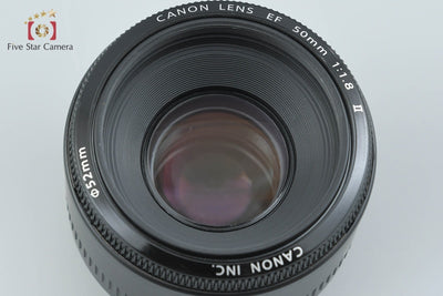 【中古】Canon キヤノン EF 50mm f/1.8 II 元箱付き