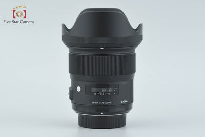 【中古】SIGMA シグマ Art 24mm f/1.4 DG HSM ニコン用