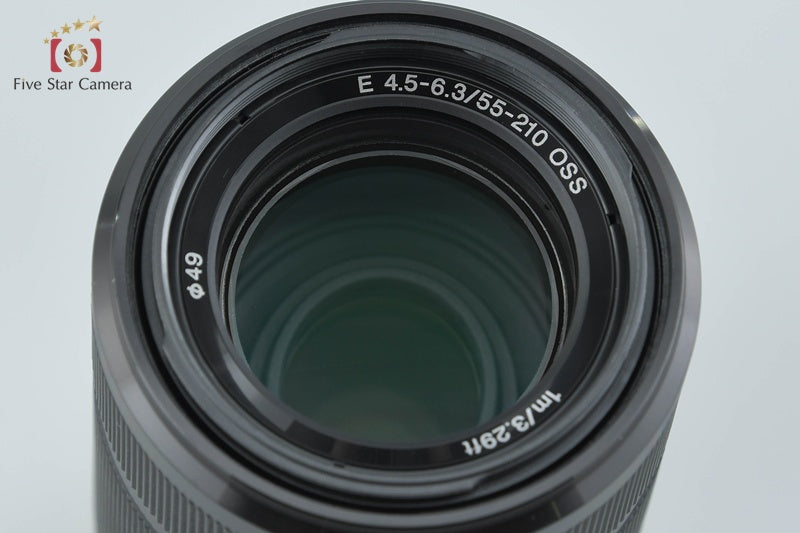 中古】SONY ソニー E 55-210mm f/4.5-6.3 OSS SEL55210 ブラック