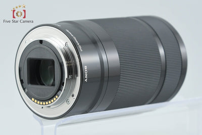 【中古】SONY ソニー E 55-210mm f/4.5-6.3 OSS SEL55210 ブラック
