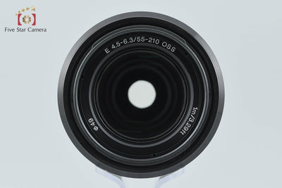 【中古】SONY ソニー E 55-210mm f/4.5-6.3 OSS SEL55210 ブラック
