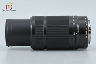 【中古】SONY ソニー E 55-210mm f/4.5-6.3 OSS SEL55210 ブラック