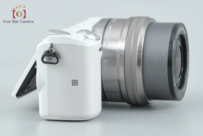 【中古】SONY ソニー α NEX-5T ホワイト パワーズームレンズキット シャッター回数僅少
