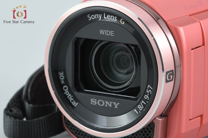 中古】SONY ソニー HANDYCAM HDR-CX535 ピンク デジタルビデオカメラ