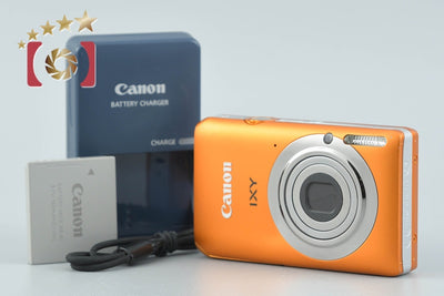 【中古】Canon キヤノン IXY 210F オレンジ コンパクトデジタルカメラ
