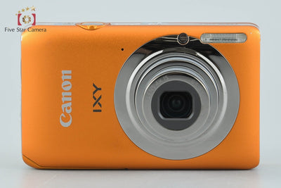 【中古】Canon キヤノン IXY 210F オレンジ コンパクトデジタルカメラ