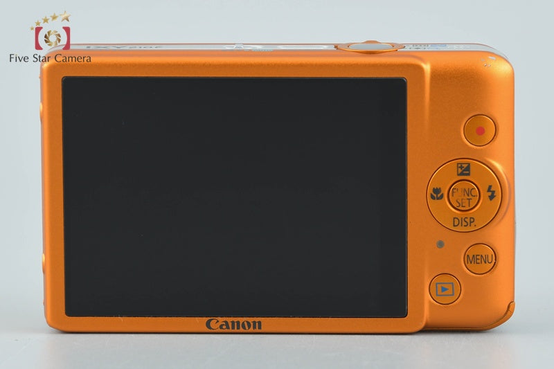 中古】Canon キヤノン IXY 210F オレンジ コンパクトデジタルカメラ