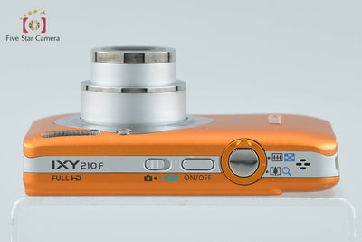 【中古】Canon キヤノン IXY 210F オレンジ コンパクトデジタルカメラ