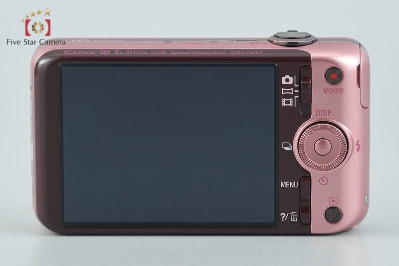 中古】SONY ソニー Cyber-shot DSC-WX7 ピンク デジタルスチルカメラ