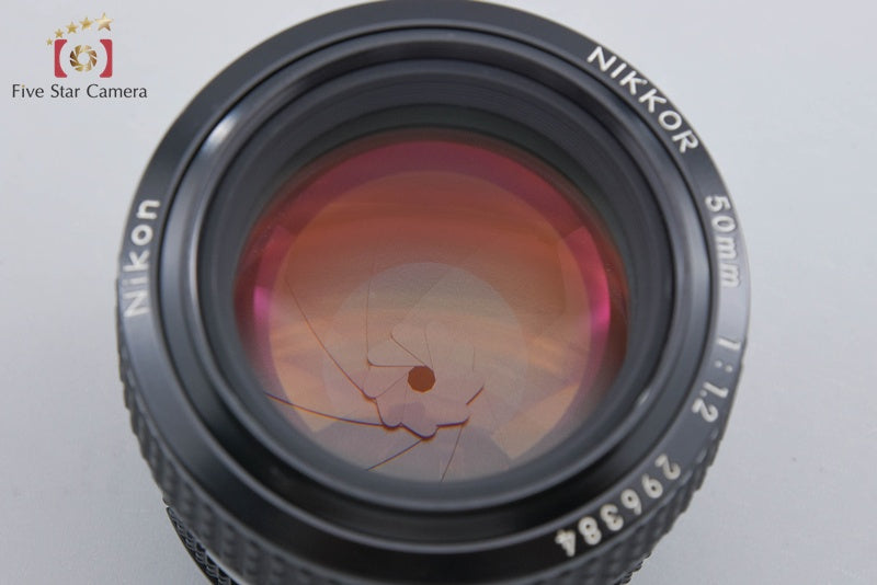 中古】Nikon ニコン Ai-S NIKKOR 50mm f/1.2 – Five Star Camera