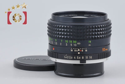 【中古】MINOLTA ミノルタ MC ROKKOR-PG 50mm f/1.4