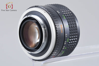 【中古】MINOLTA ミノルタ MC ROKKOR-PG 50mm f/1.4