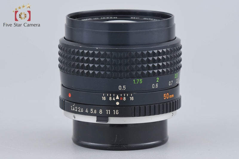 【中古】MINOLTA ミノルタ MC-ROKKOR-PG 50mm F1.4 中古】MINOLTA ミノルタ MC ROKKOR-PG 50mm f/1.4 – Five Star Camera