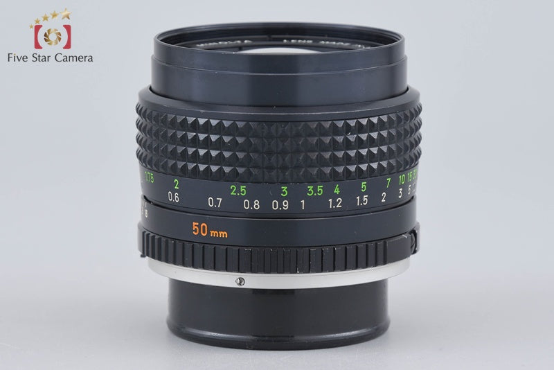【中古】(ミノルタ) MINOLTA MC ROKKOR-PG 50/1.4 中古】MINOLTA ミノルタ MC ROKKOR-PG 50mm f/1.4 – Five Star Camera