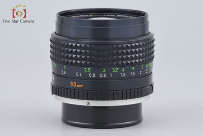 【中古】MINOLTA ミノルタ MC ROKKOR-PG 50mm f/1.4