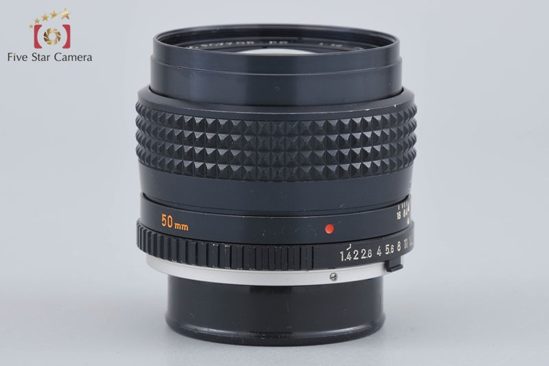 中古】MINOLTA ミノルタ MC ROKKOR-PG 50mm f/1.4 – Five Star Camera