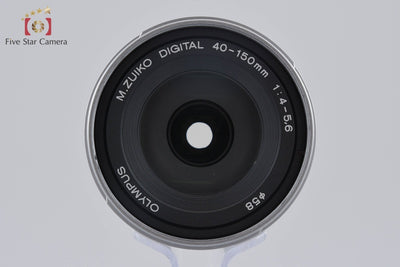 【中古】OLYMPUS オリンパス M.ZUIKO DIGITAL ED 40-150mm f/4-5.6 R シルバー