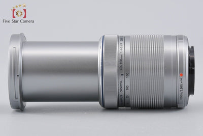 【中古】OLYMPUS オリンパス M.ZUIKO DIGITAL ED 40-150mm f/4-5.6 R シルバー