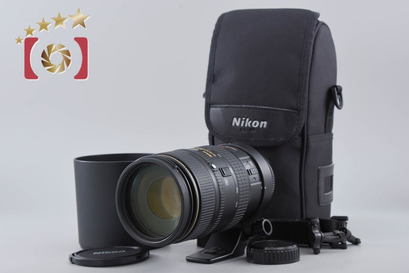 【中古】Nikon ニコン AF NIKKOR 80-400mm f/4.5-5.6 D ED VR