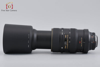 【中古】Nikon ニコン AF NIKKOR 80-400mm f/4.5-5.6 D ED VR