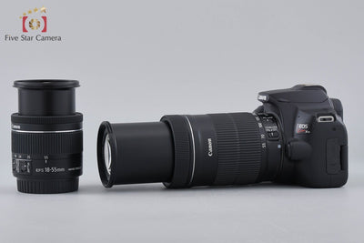 【中古】Canon キヤノン EOS Kiss X10 ダブルズームキット シャッター回数僅少