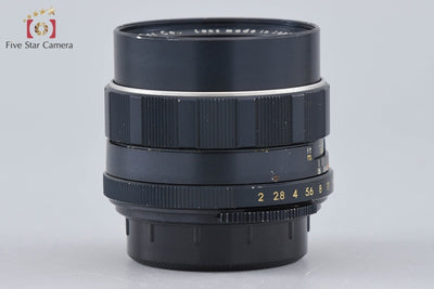 【中古】PENTAX ペンタックス Super-Takumar 55mm f/2