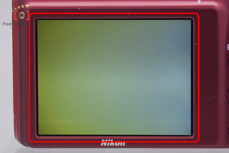 中古】Nikon ニコン COOLPIX S3400 レッド コンパクトデジタルカメラ