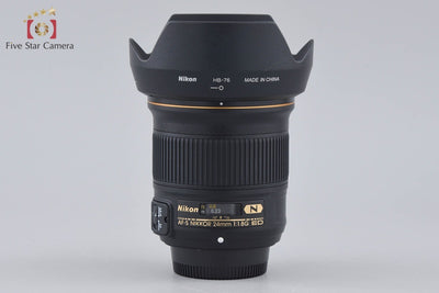 【中古】Nikon ニコン AF-S NIKKOR 24mm f/1.8 G ED
