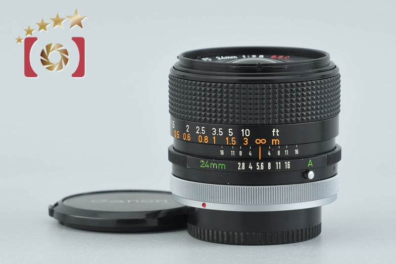 中古】Canon キヤノン FD 24mm f/2.8 S.S.C. – Five Star Camera