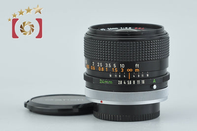 【中古】Canon キヤノン FD 24mm f/2.8 S.S.C.