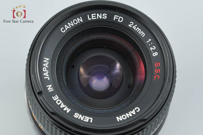 【中古】Canon キヤノン FD 24mm f/2.8 S.S.C.