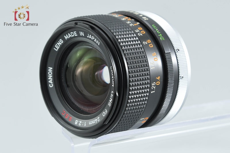 中古】Canon キヤノン FD 24mm f/2.8 S.S.C. – Five Star Camera