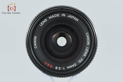 【中古】Canon キヤノン FD 24mm f/2.8 S.S.C.