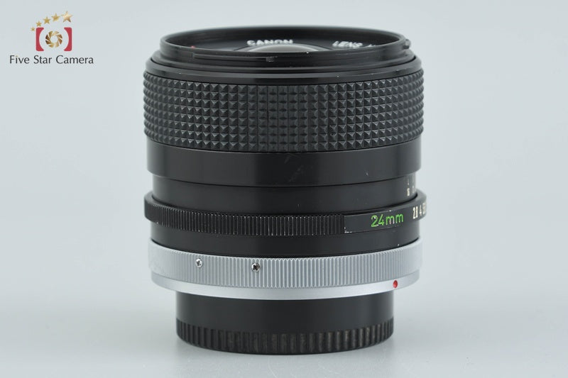 中古】Canon キヤノン FD 24mm f/2.8 S.S.C. – Five Star Camera