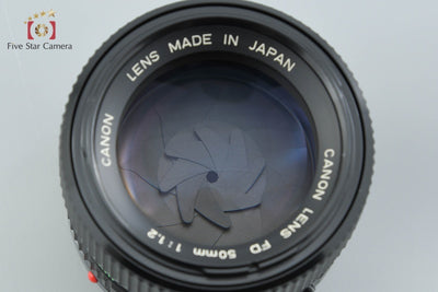 【中古】Canon キヤノン New FD 50mm f/1.2