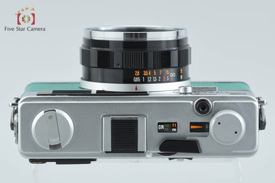 【中古】OLYMPUS オリンパス 35 DC グリーン レンジファインダーカメラ