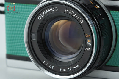 【中古】OLYMPUS オリンパス 35 DC グリーン レンジファインダーカメラ