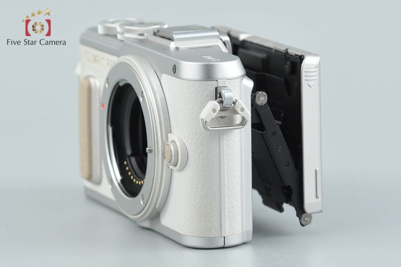 中古】OLYMPUS オリンパス PEN E-PL8 ホワイト ミラーレス一眼カメラ