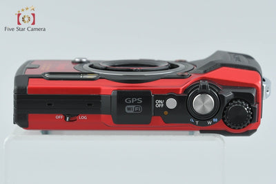 【中古】OLYMPUS オリンパス TOUGH TG-6 レッド コンパクトデジタルカメラ シャッター回数僅少