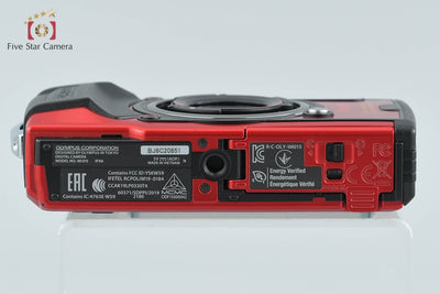 【中古】OLYMPUS オリンパス TOUGH TG-6 レッド コンパクトデジタルカメラ シャッター回数僅少