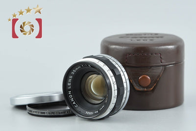 【中古】Canon キヤノン 35mm f/1.5 L39 ライカスクリューマウント