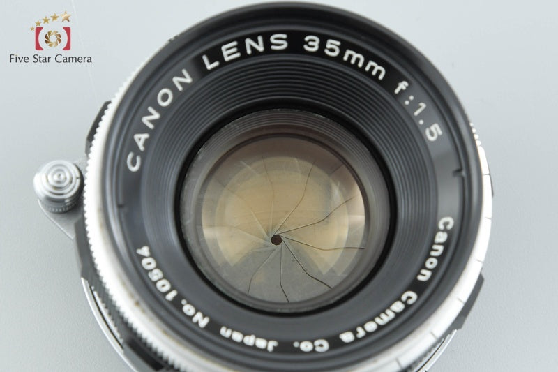 中古】Canon キヤノン 35mm f/1.5 L39 ライカスクリューマウント