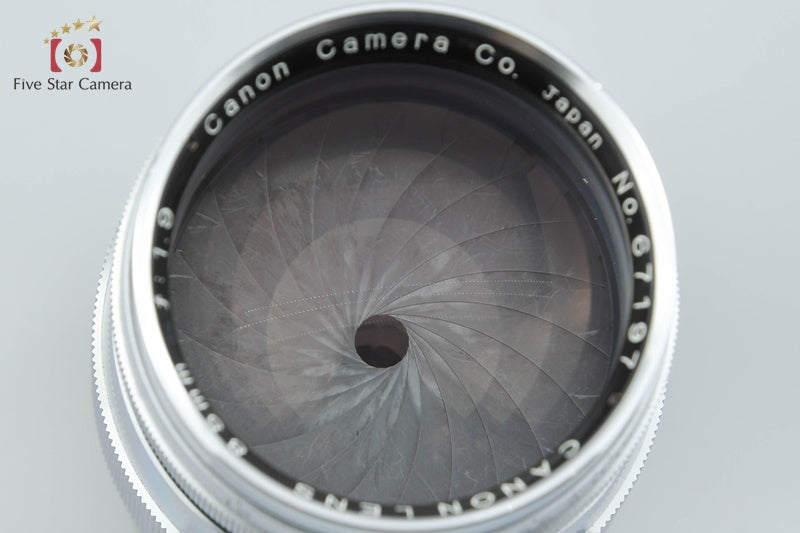 中古】Canon キヤノン 85mm f/1.9 L39 ライカスクリューマウント 85mm