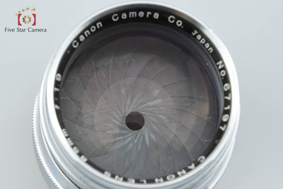 【中古】Canon キヤノン 85mm f/1.9 L39 ライカスクリューマウント 85mm ビューファインダー付属