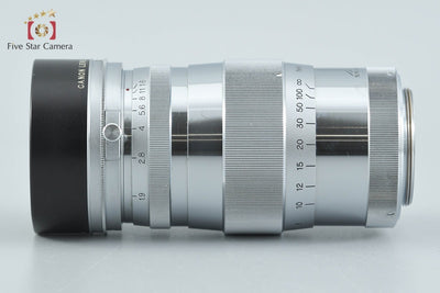 【中古】Canon キヤノン 85mm f/1.9 L39 ライカスクリューマウント 85mm ビューファインダー付属