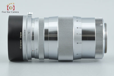 【中古】Canon キヤノン 85mm f/1.9 L39 ライカスクリューマウント 85mm ビューファインダー付属