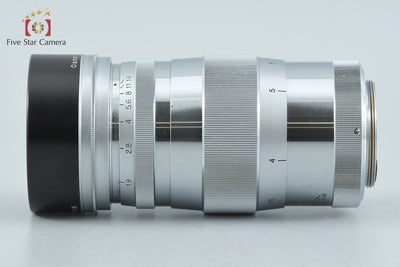 【中古】Canon キヤノン 85mm f/1.9 L39 ライカスクリューマウント 85mm ビューファインダー付属