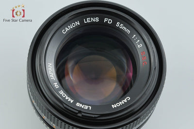 【中古】Canon キヤノン FD 55mm f/1.2 S.S.C.