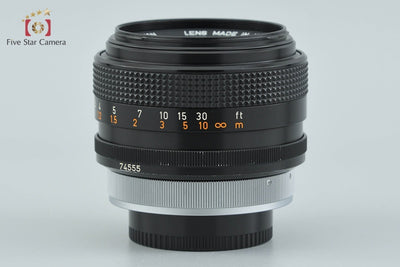 【中古】Canon キヤノン FD 55mm f/1.2 S.S.C.